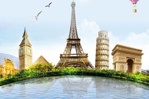 改写成：世界杯掀起激情海浪